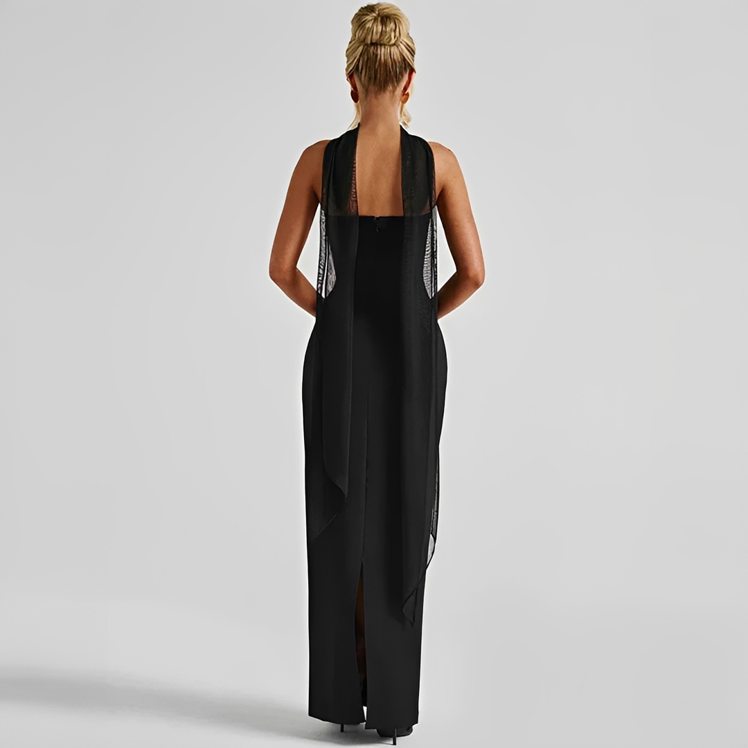Carmila - Vestido Elegante Ajustado con Top de Tubo