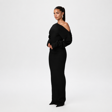 Tahlia - Vestido Maxi de Un Solo Hombro Elegante