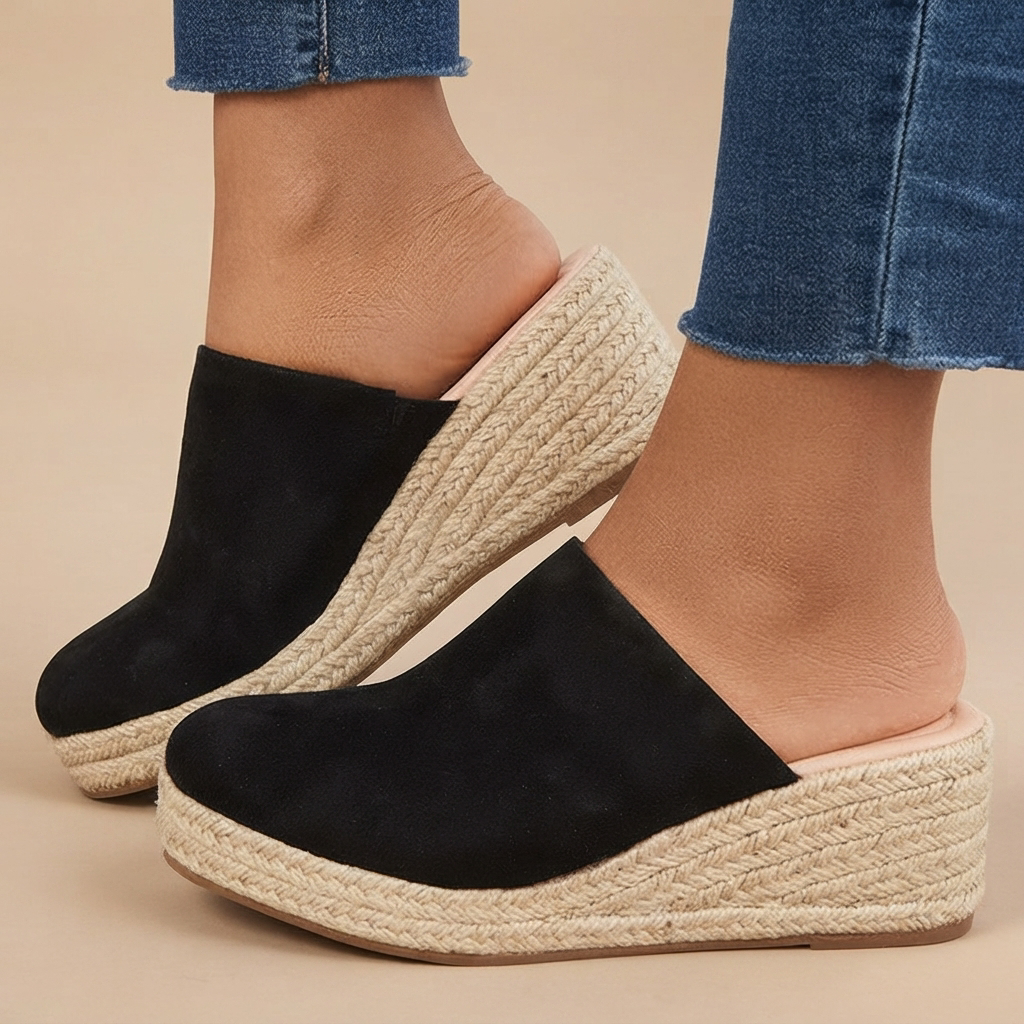 Elsa - Sandalias de Cuña Elegantes