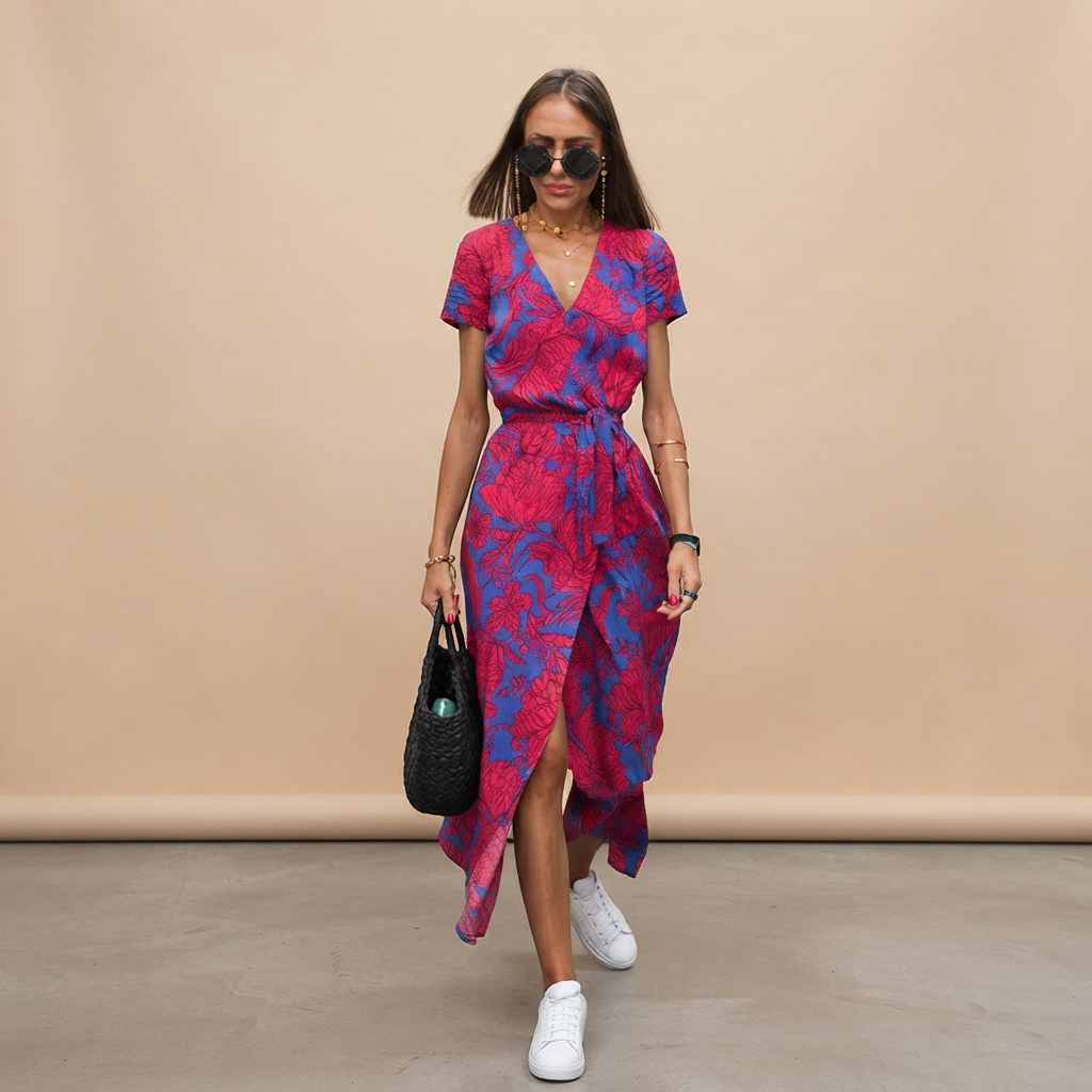 Sophie - Vestido Midi Elegante y Suelto