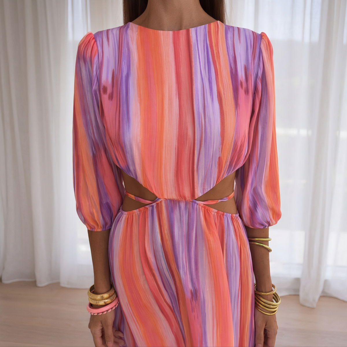 Anja - Vestido Elegante Sin Espalda