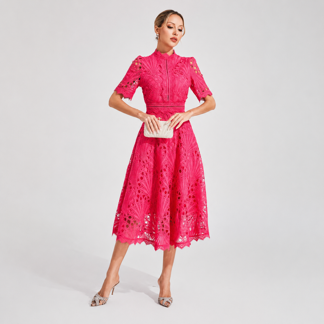 Hallie - Vestido Midi de Estilo