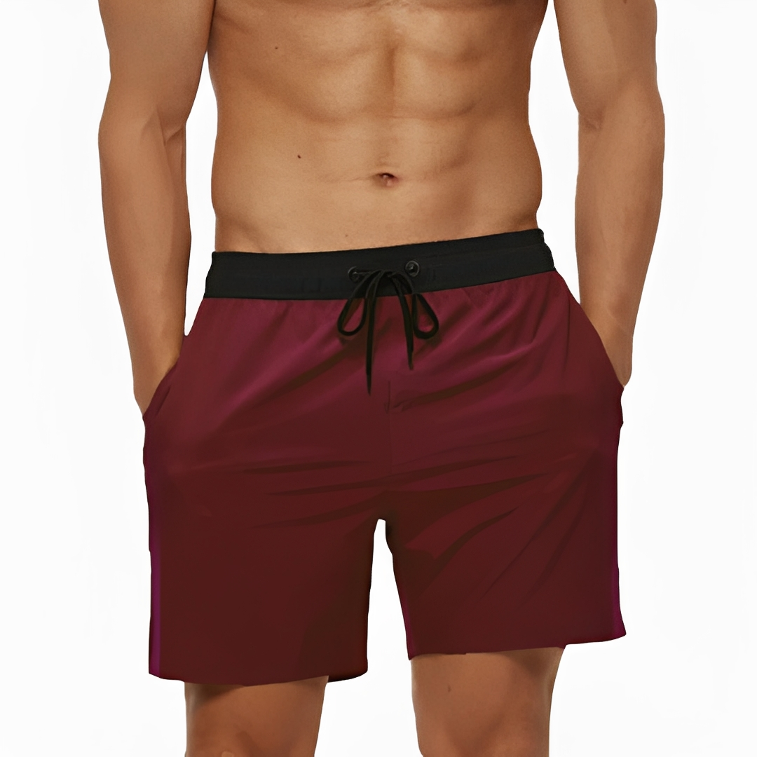 Brenz – Shorts de baño para hombres – confortables para días soleados
