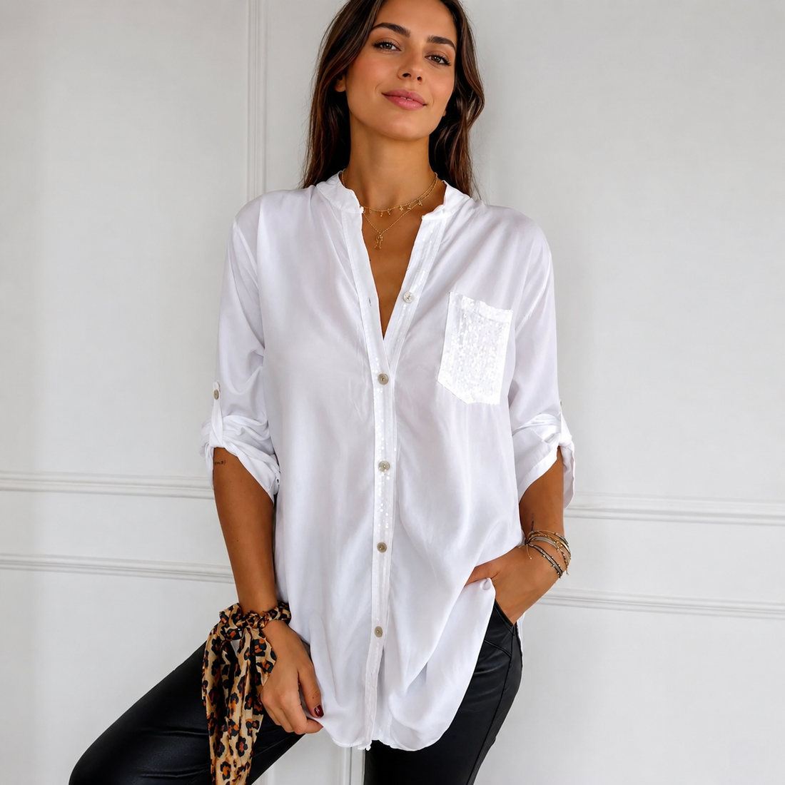 Chalise - Sofisticada Camisa Abotonada