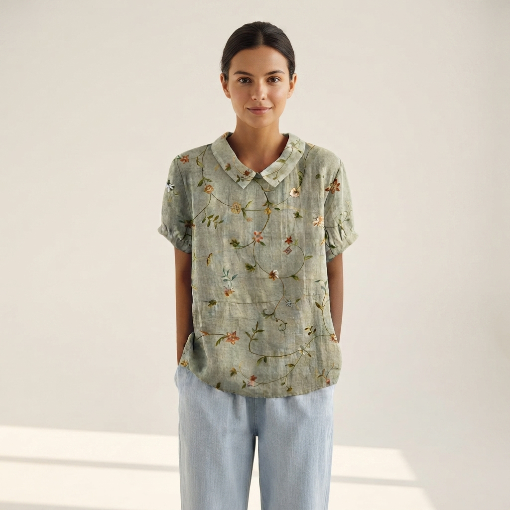Salmah - Blusa Sofisticada y Ligera