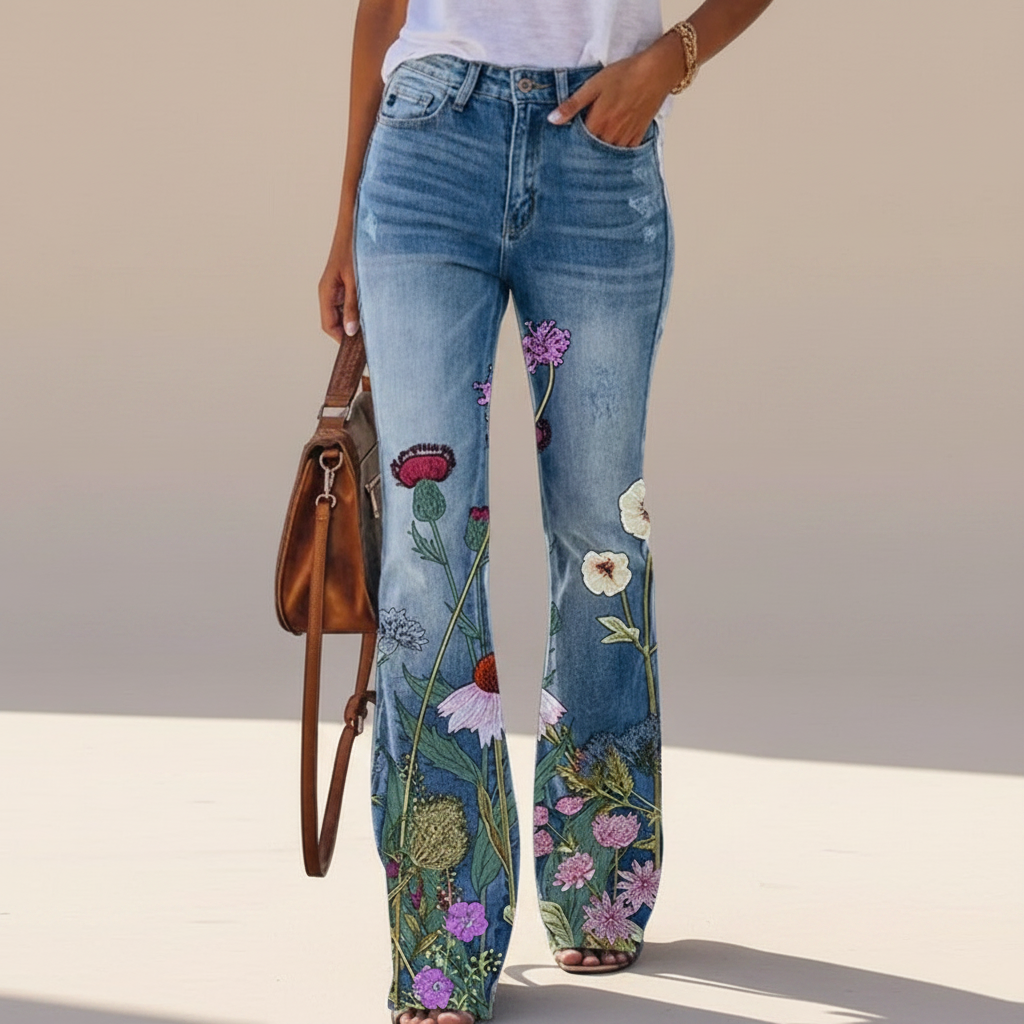 Shelby - Jeans Flowy Ajustados
