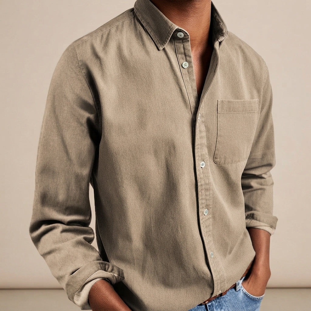 Wynford - Camisa Informal con Botones