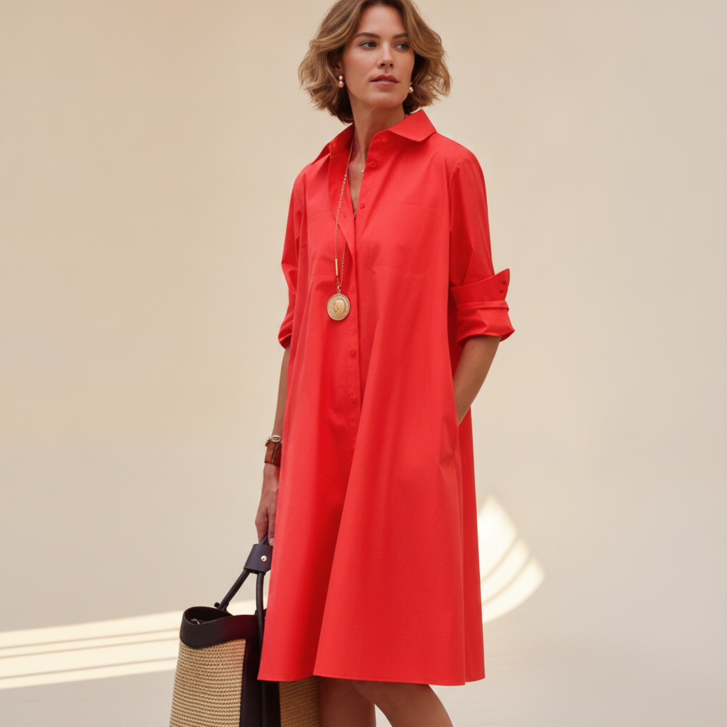 Gameela - Vestido Elegante y Holgado