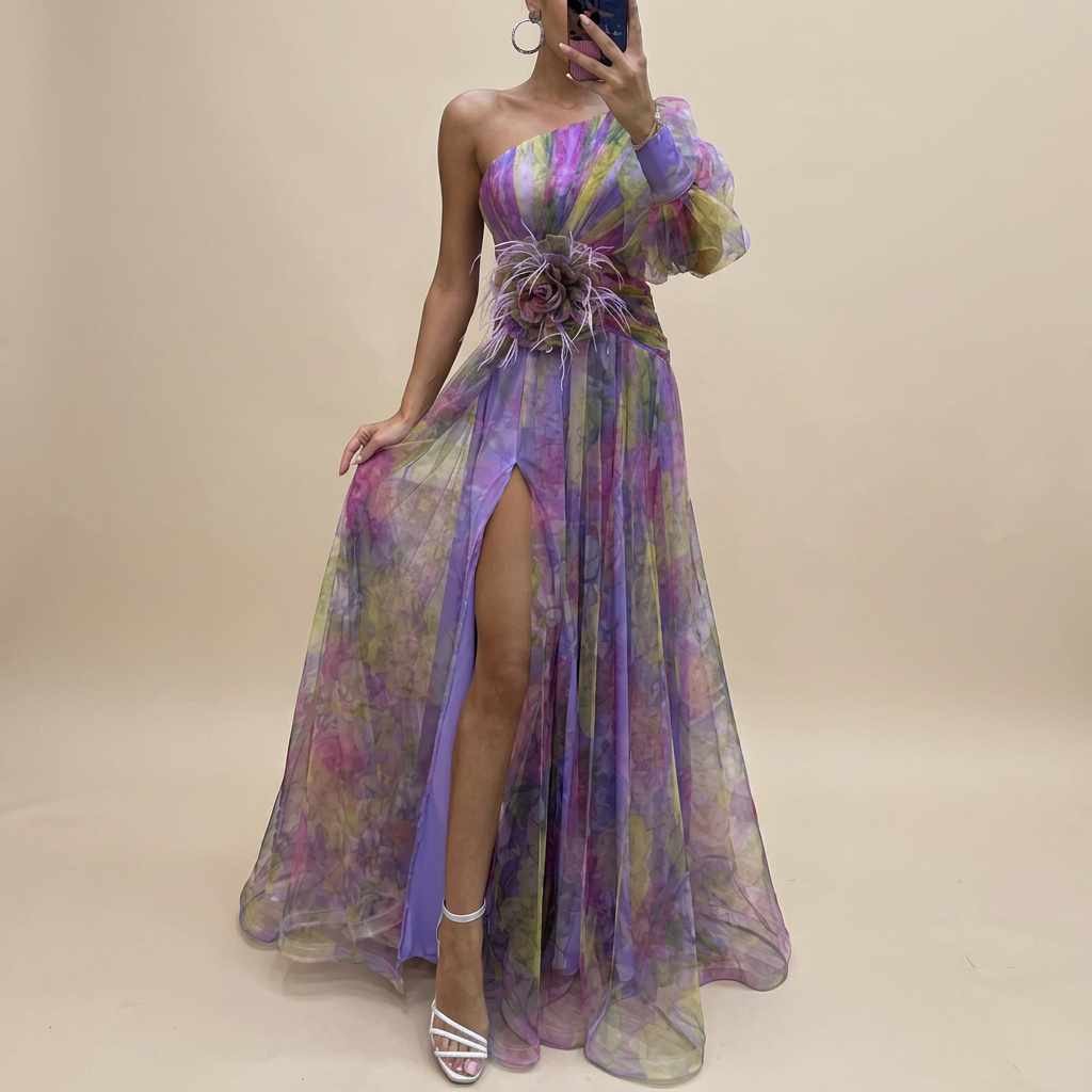 Dianna - Encantador Vestido Maxi de Tul