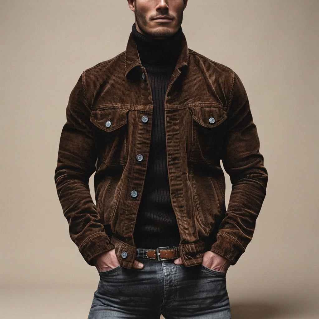 Meilyr - Chaqueta Cargo Cómoda