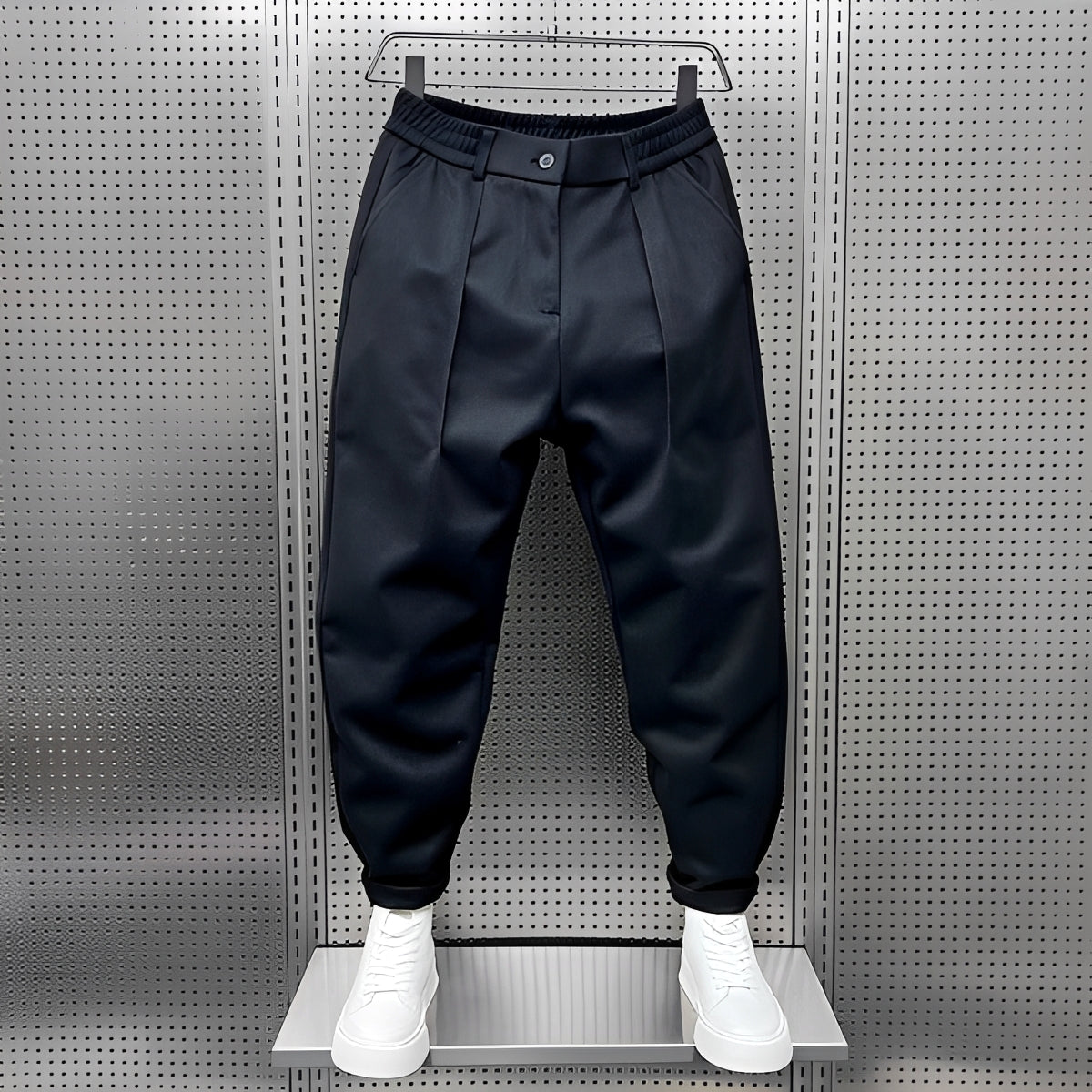 Mikael - Pantalones de Corte Relajado para Estilo Casual