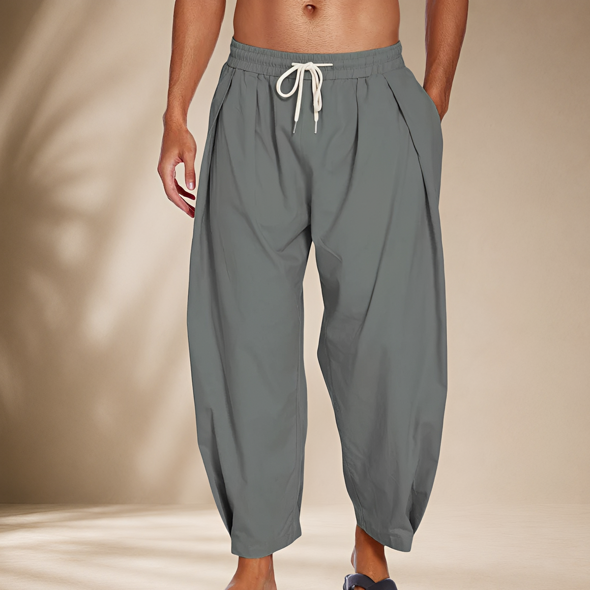 Felix - Pantalones Holgados con Bolsillos