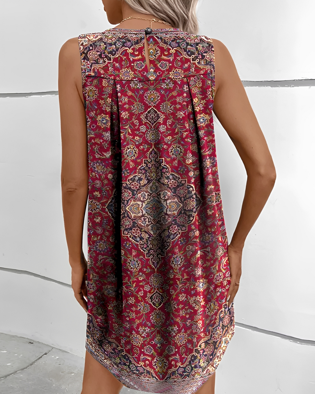 Caryl - Mini Vestido Bohemio Sofisticado