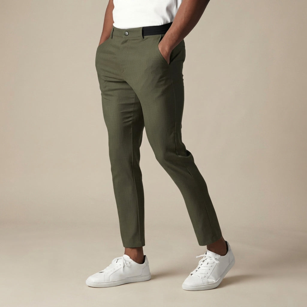 Benyamin - Pantalones Casuales de Corte Ajustado