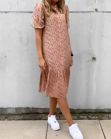 Rhiannon - Vestido Midi Sofisticado con Escote en V