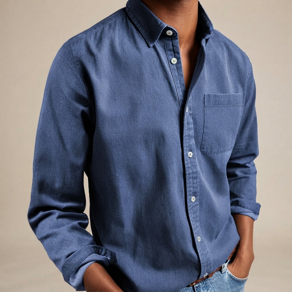 Wynford - Camisa Informal con Botones