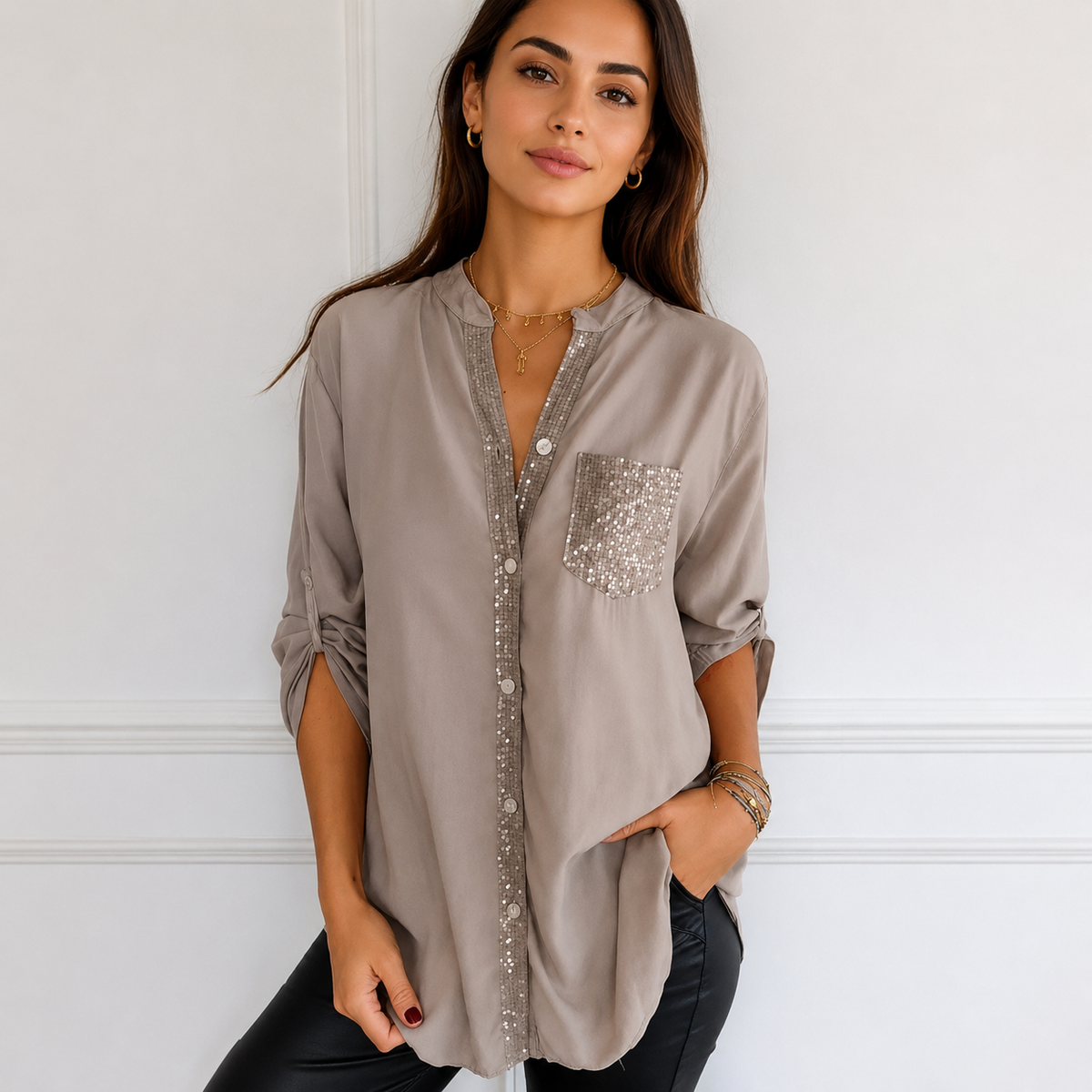 Chalise - Sofisticada Camisa Abotonada