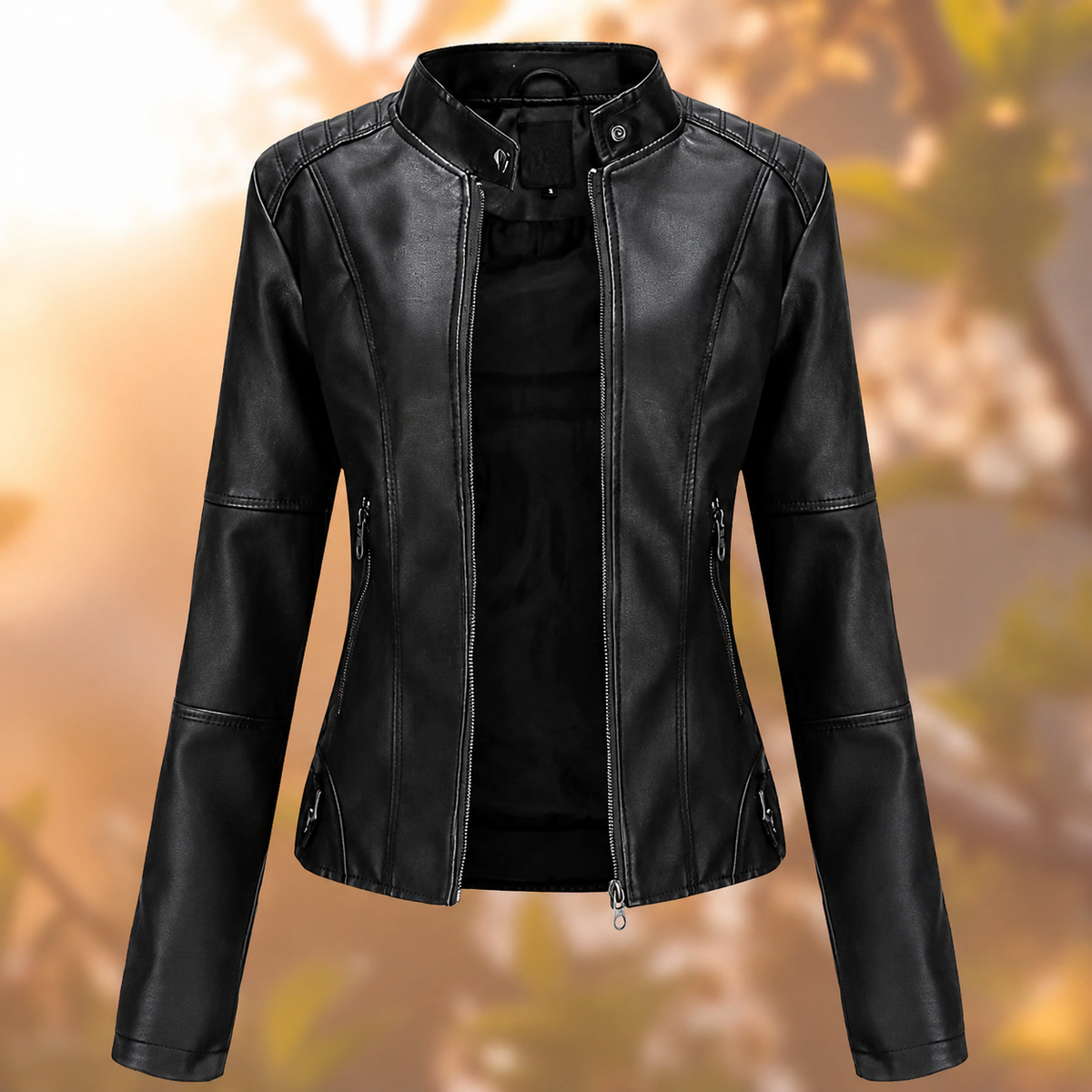 Fayth - Chaqueta con Cremallera Sofisticada