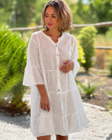 Melania - Blusa Elegante con Escote en V