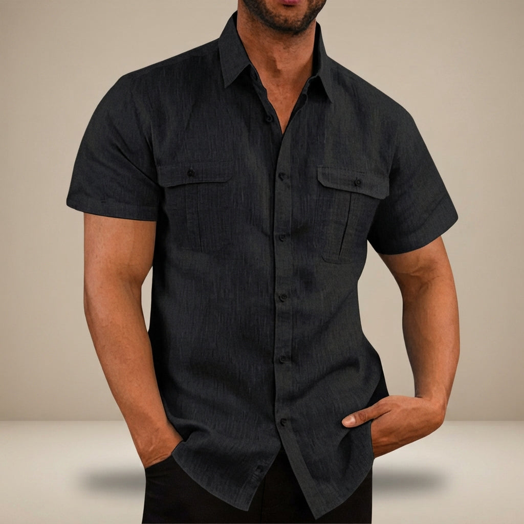 Lewys - Polo Casual con Botones