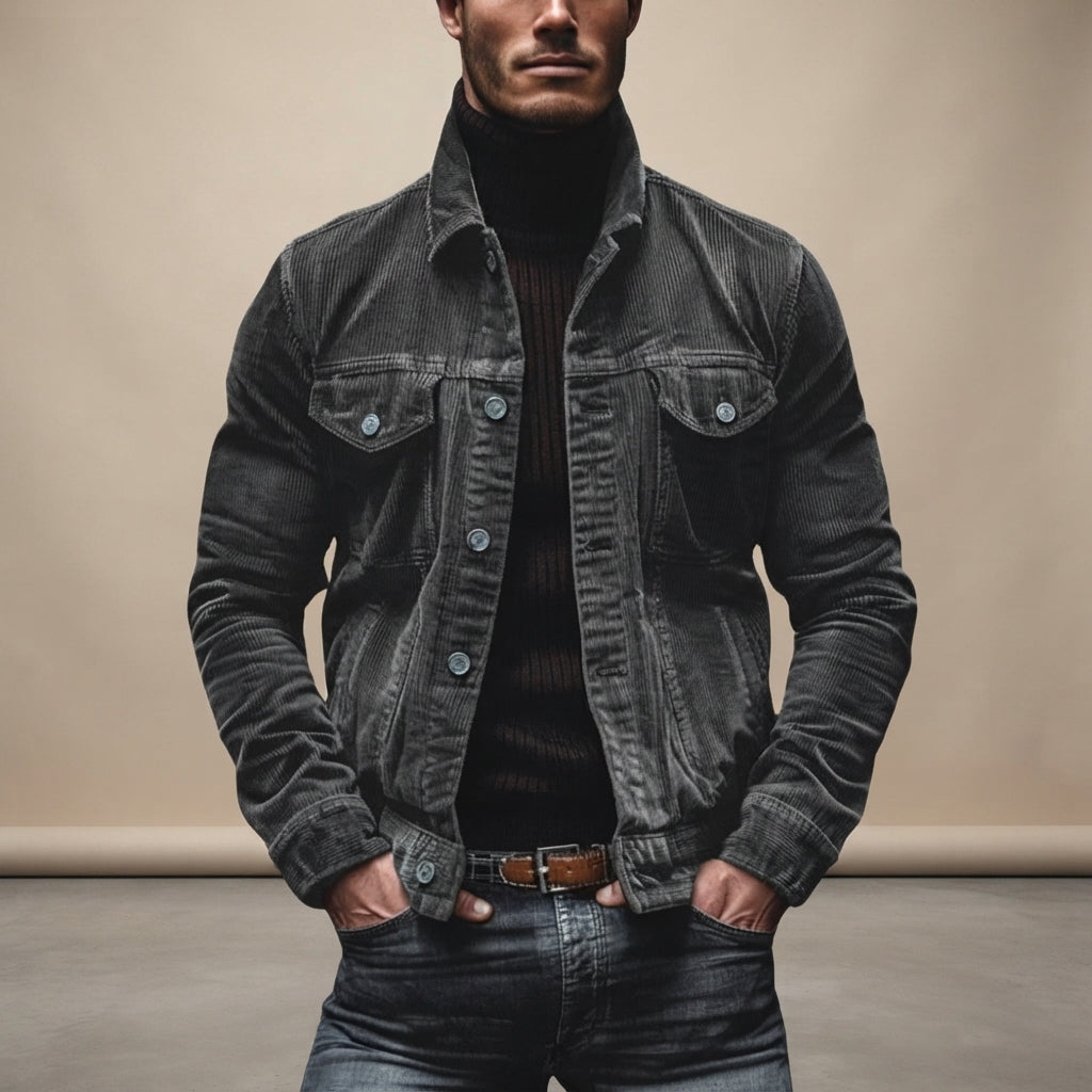 Meilyr - Chaqueta Cargo Cómoda