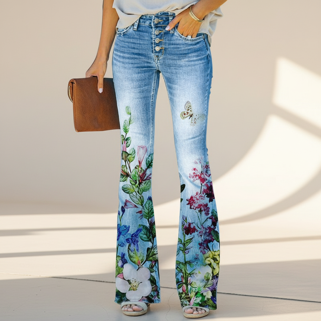 Shelby - Jeans Flowy Ajustados