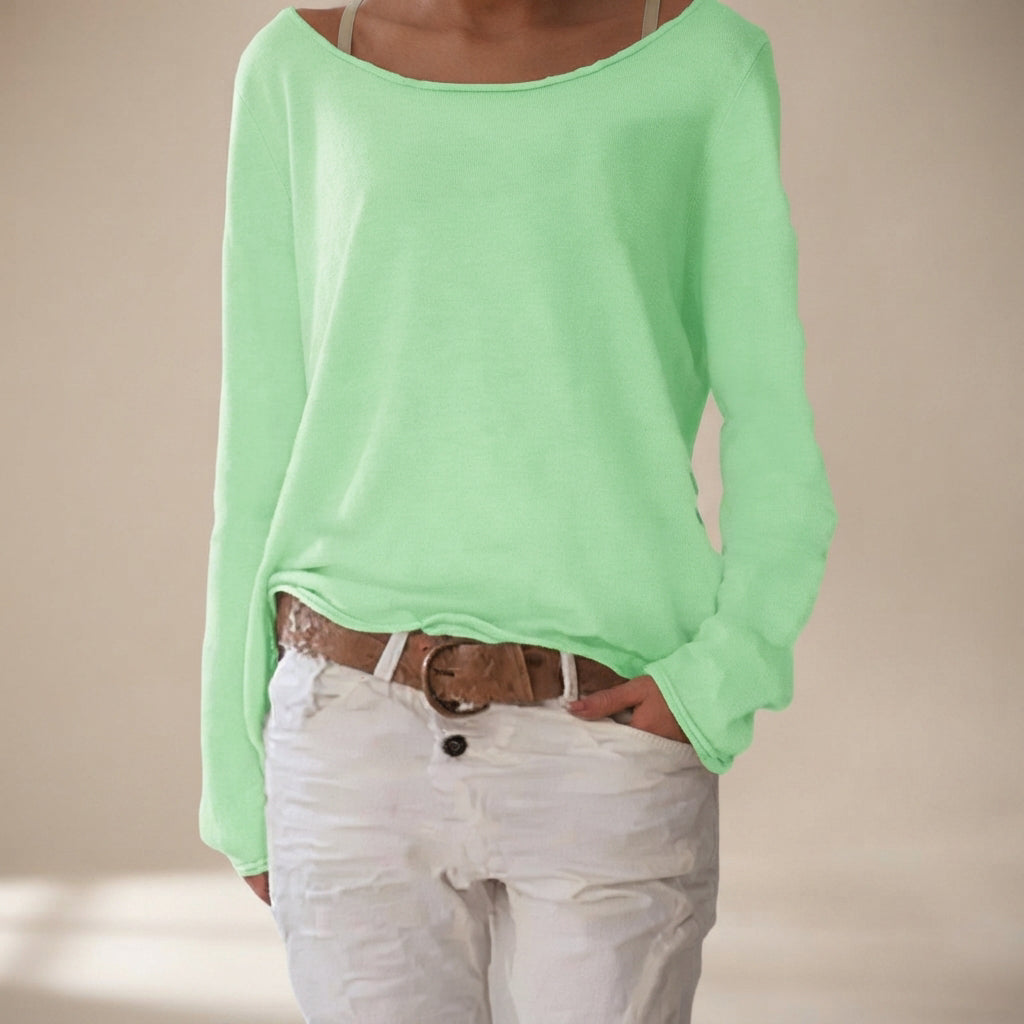 Zohreh - Camisa Informal de Corte Suelto