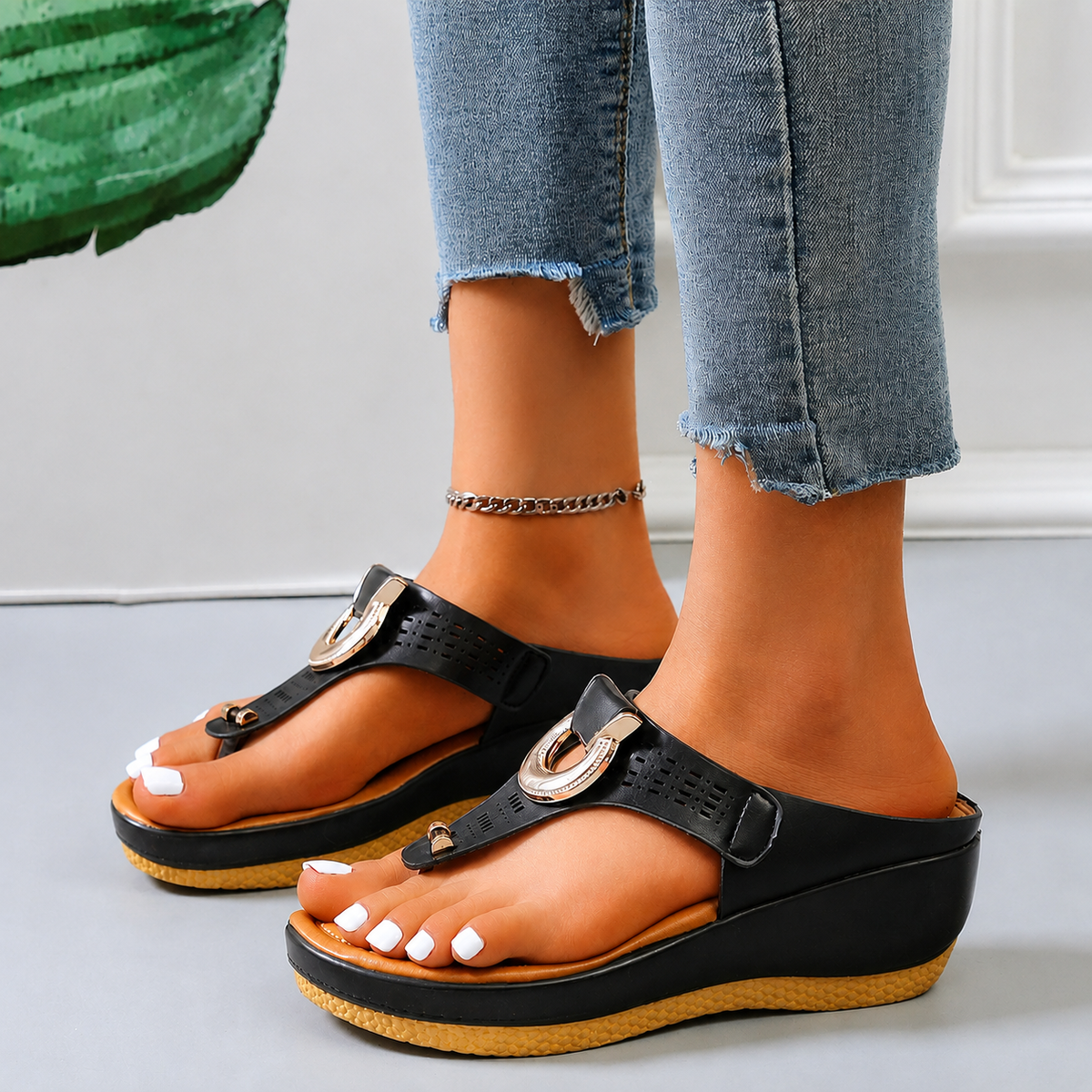Delonda - Sandalias Elegantes y Estilizadas