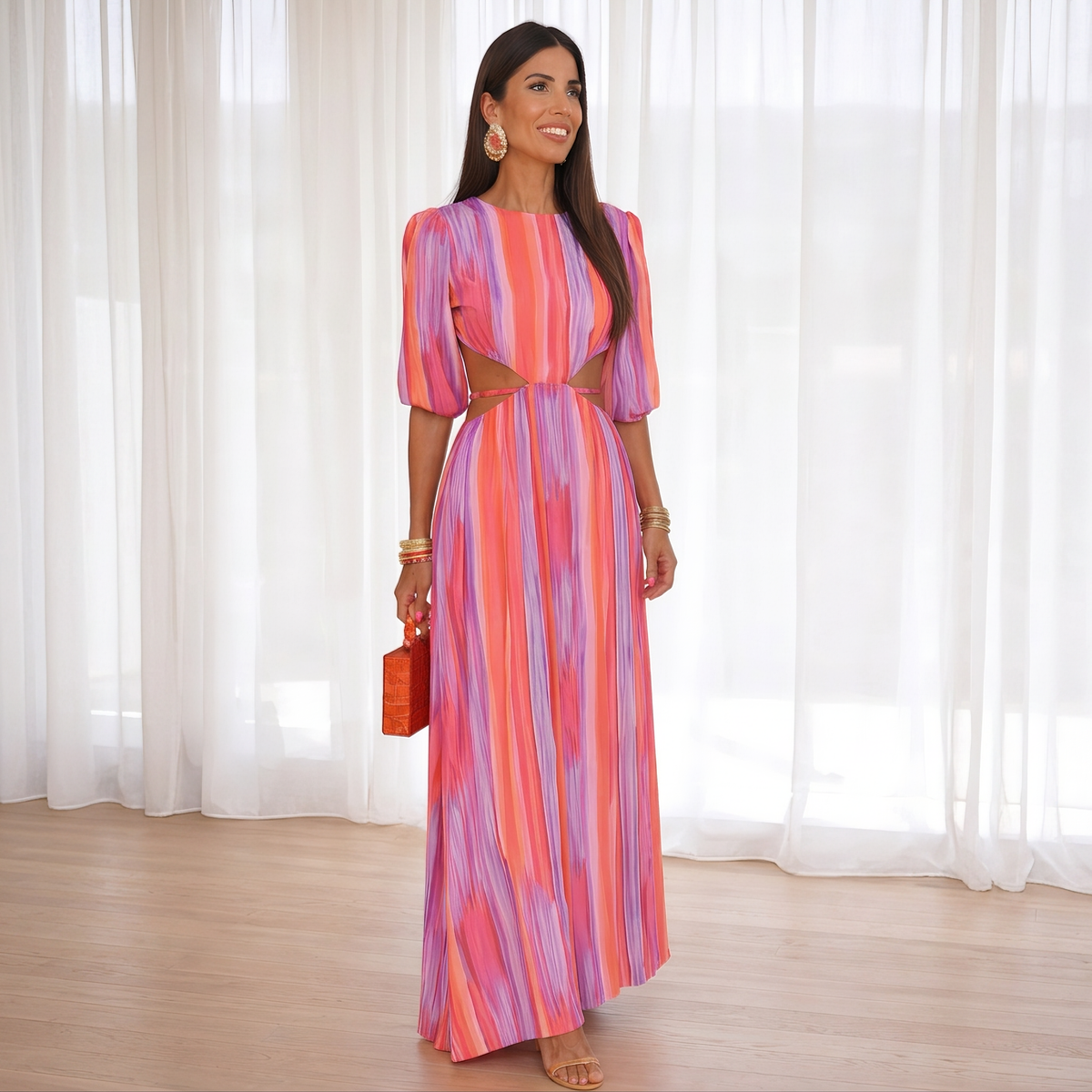 Anja - Vestido Elegante Sin Espalda