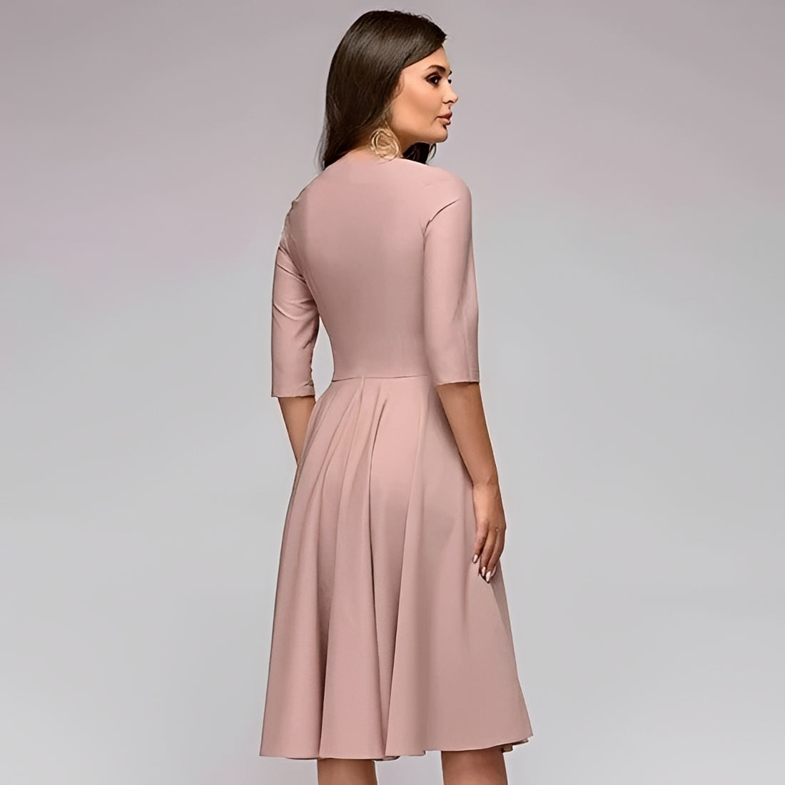 Sameer - Vestido Midi Casual