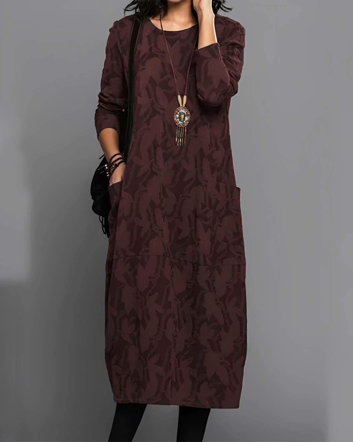Brittany - Vestido Midi Sofisticado