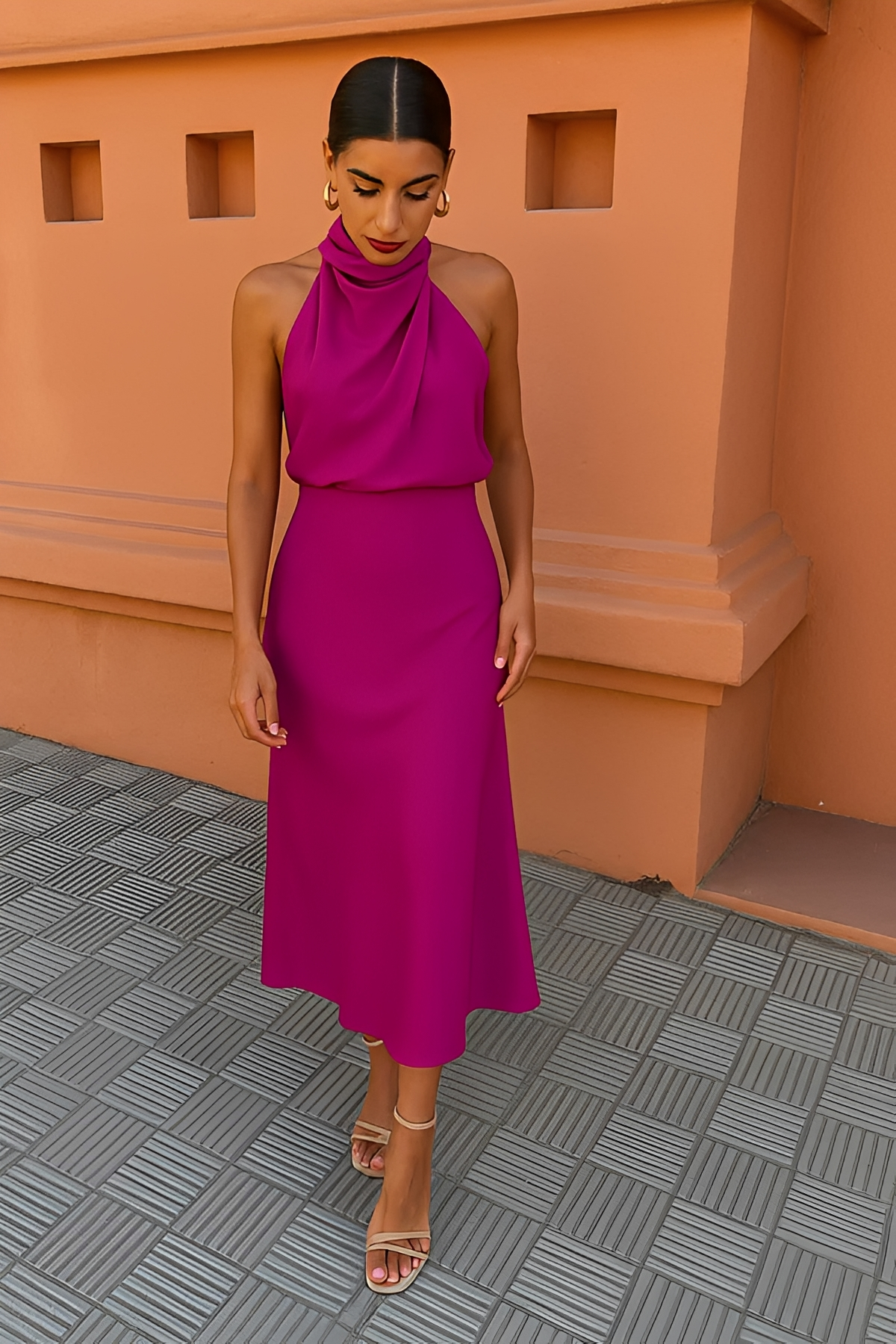 Selina - Vestido Sofisticado sin Mangas