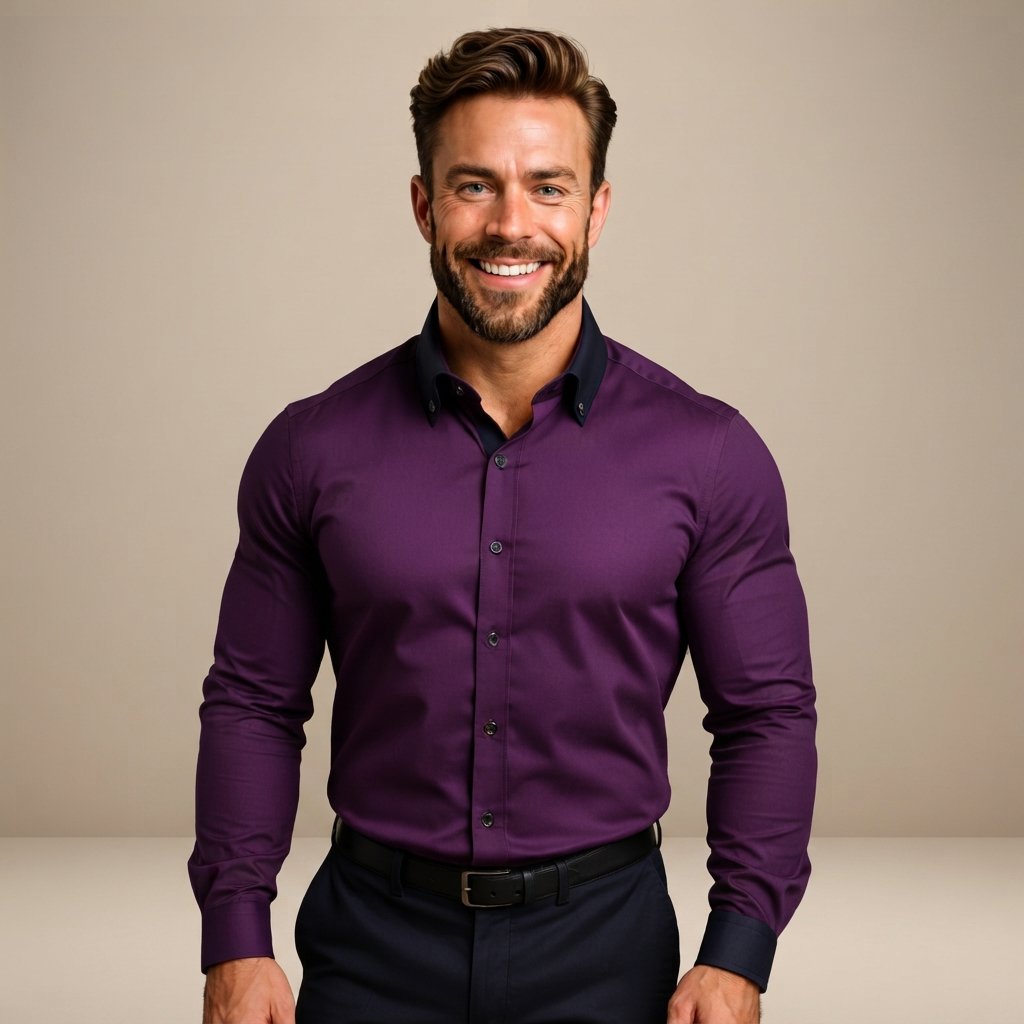 Giovanni - Polo de Manga Larga Flexible