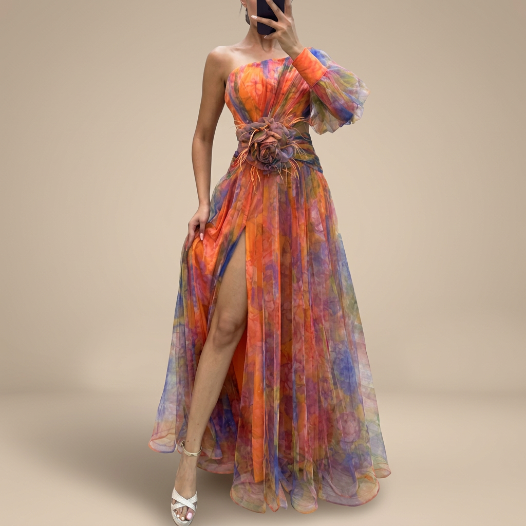 Dianna - Encantador Vestido Maxi de Tul