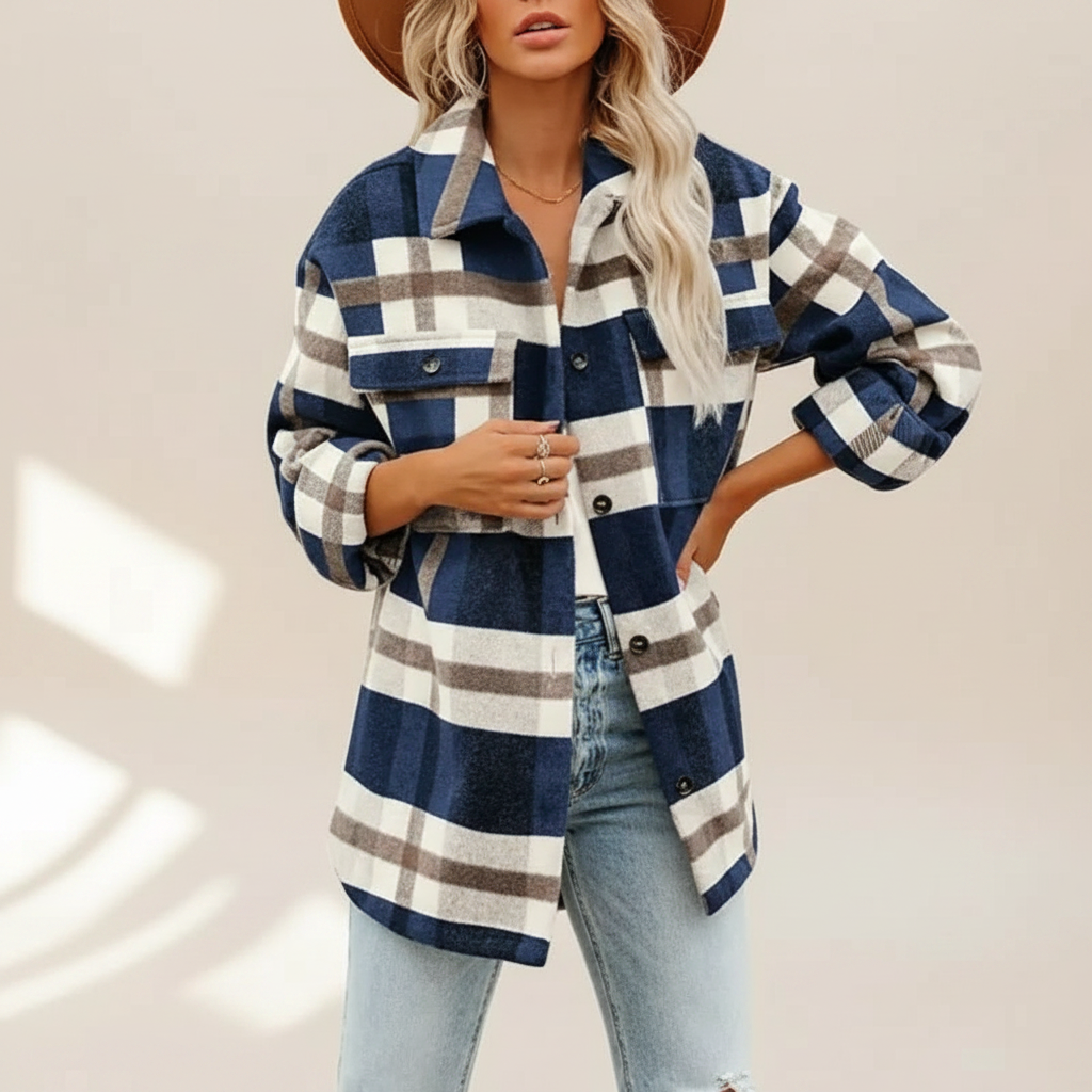 Mailys - Blusa Cómoda con Botones