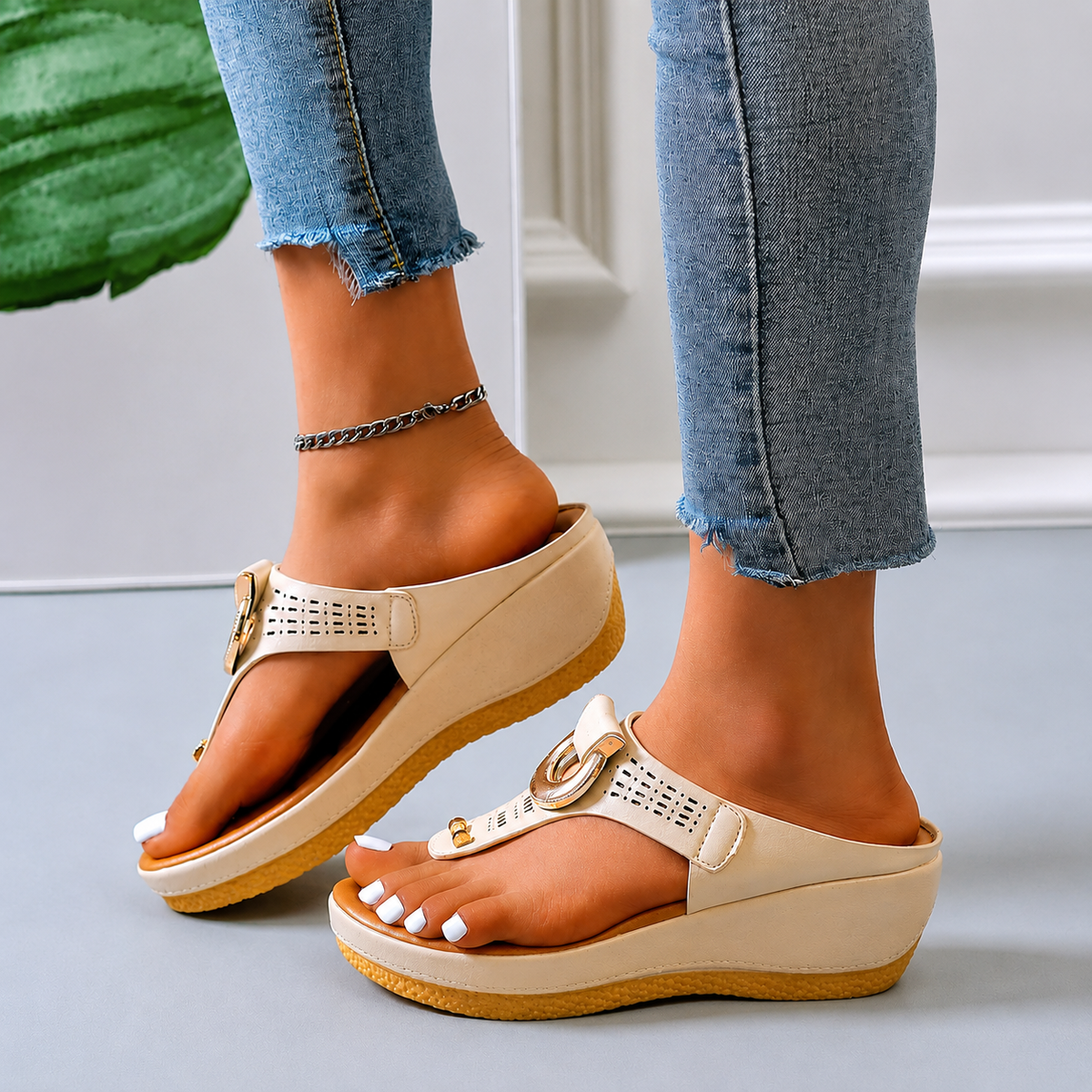 Delonda - Sandalias Elegantes y Estilizadas