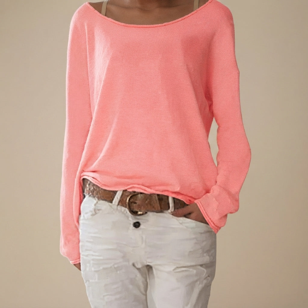Zohreh - Camisa Informal de Corte Suelto