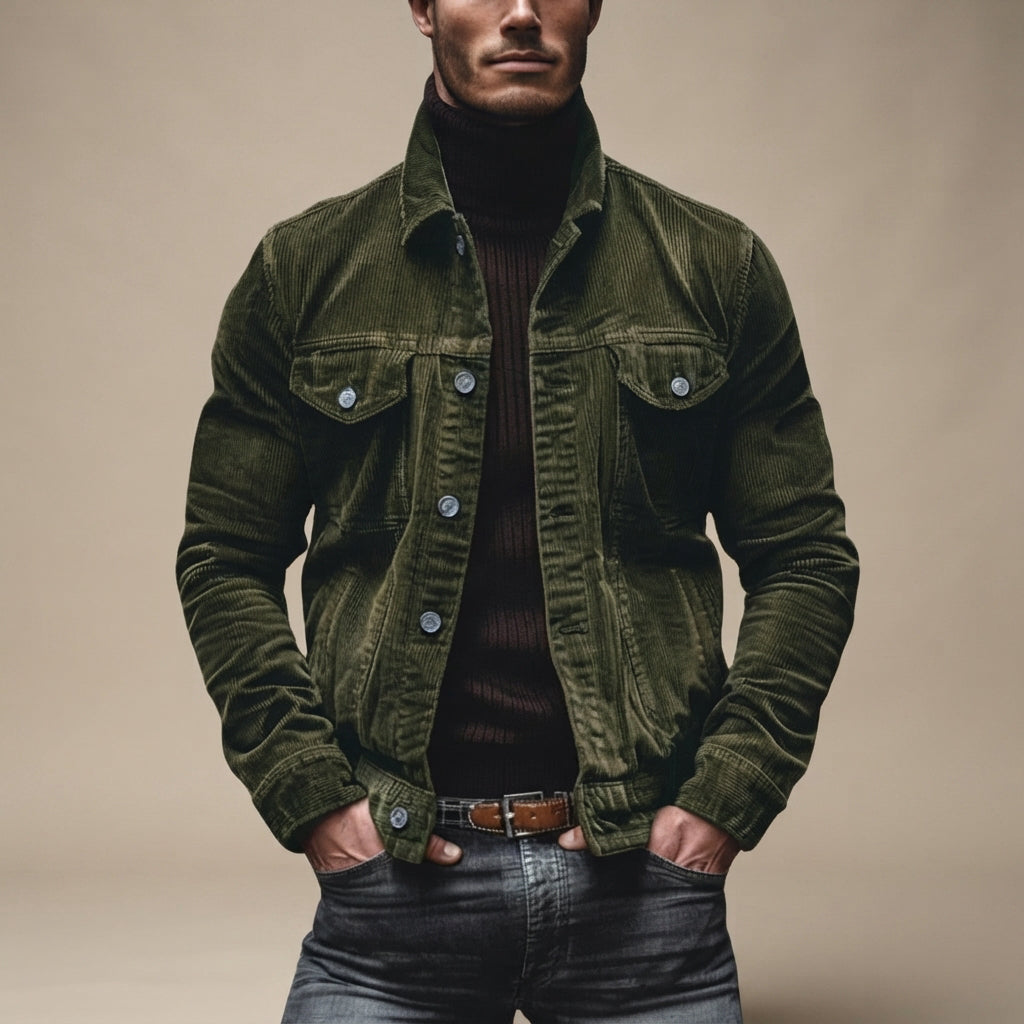 Meilyr - Chaqueta Cargo Cómoda