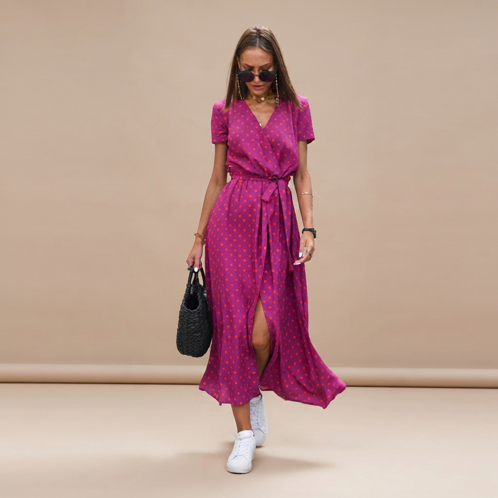 Sophie - Vestido Midi Elegante y Suelto