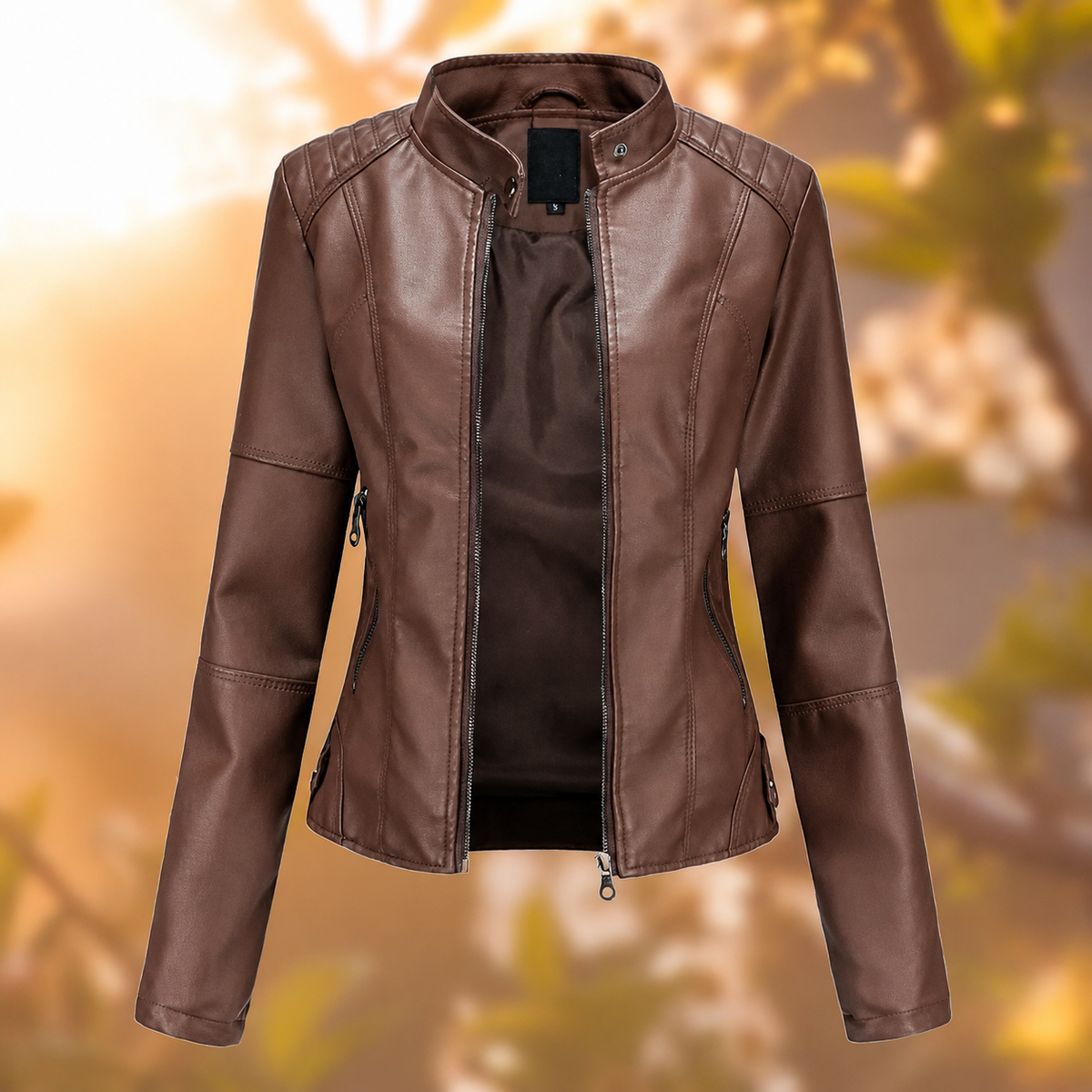 Fayth - Chaqueta con Cremallera Sofisticada