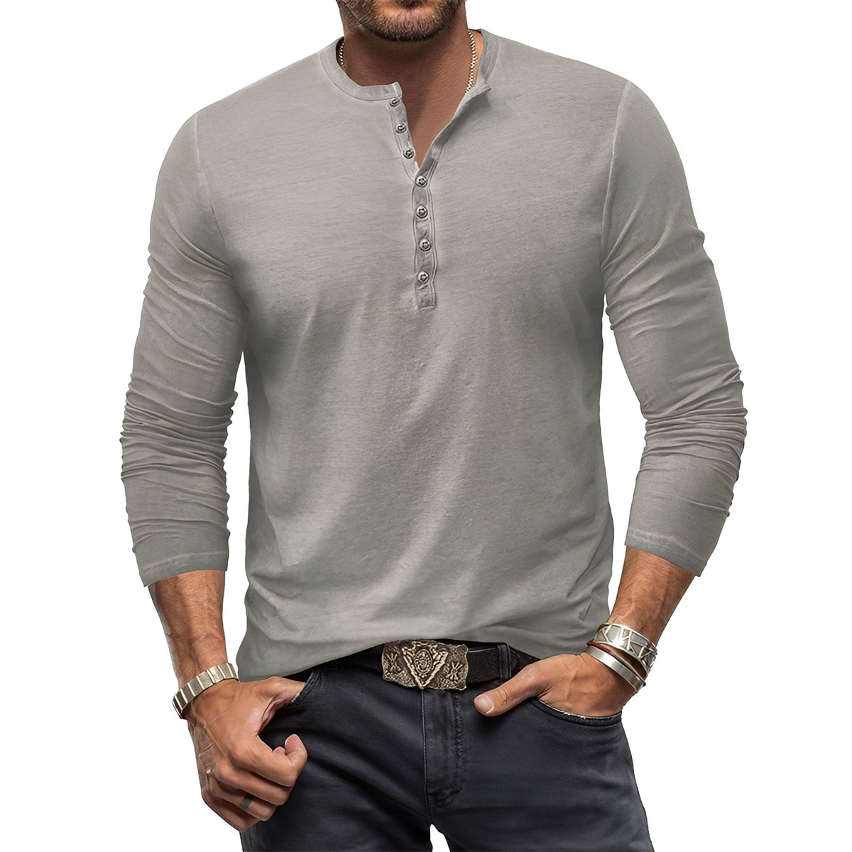 Ronan – Camisa para hombre – Clásica y cómoda