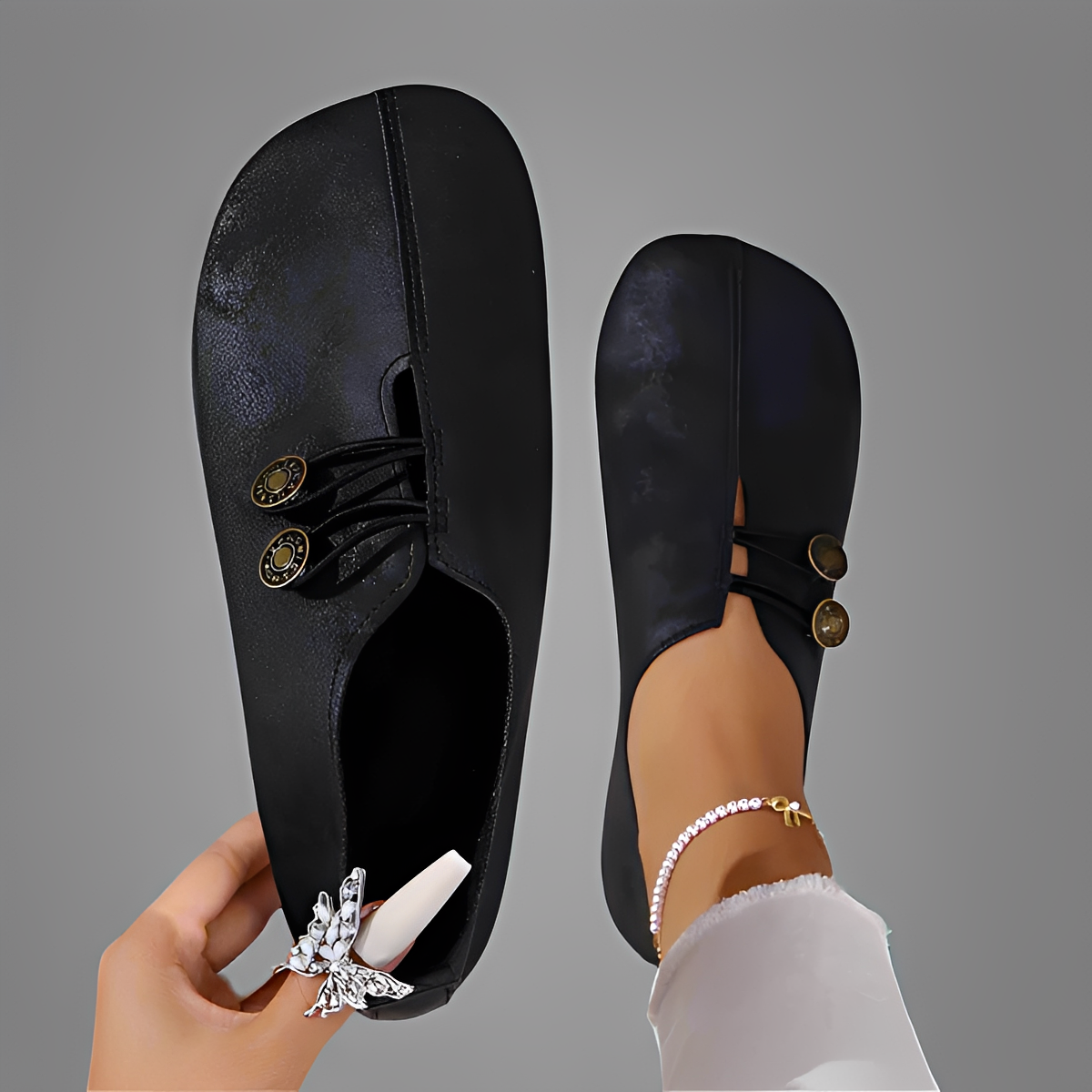Eivor - Zapatos Formales Sin Cordones