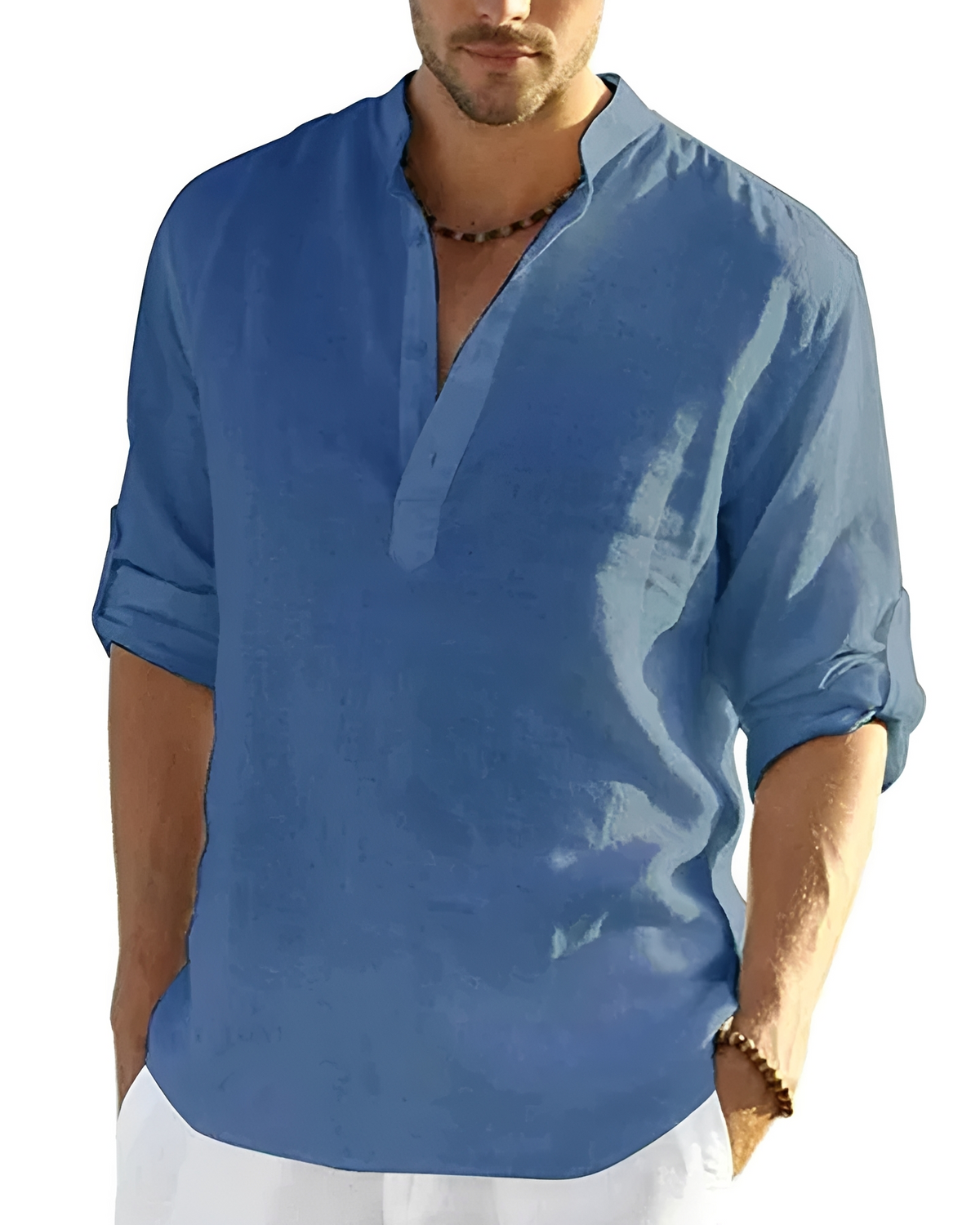 Tristan - Camisa Confortable con Cuello en V