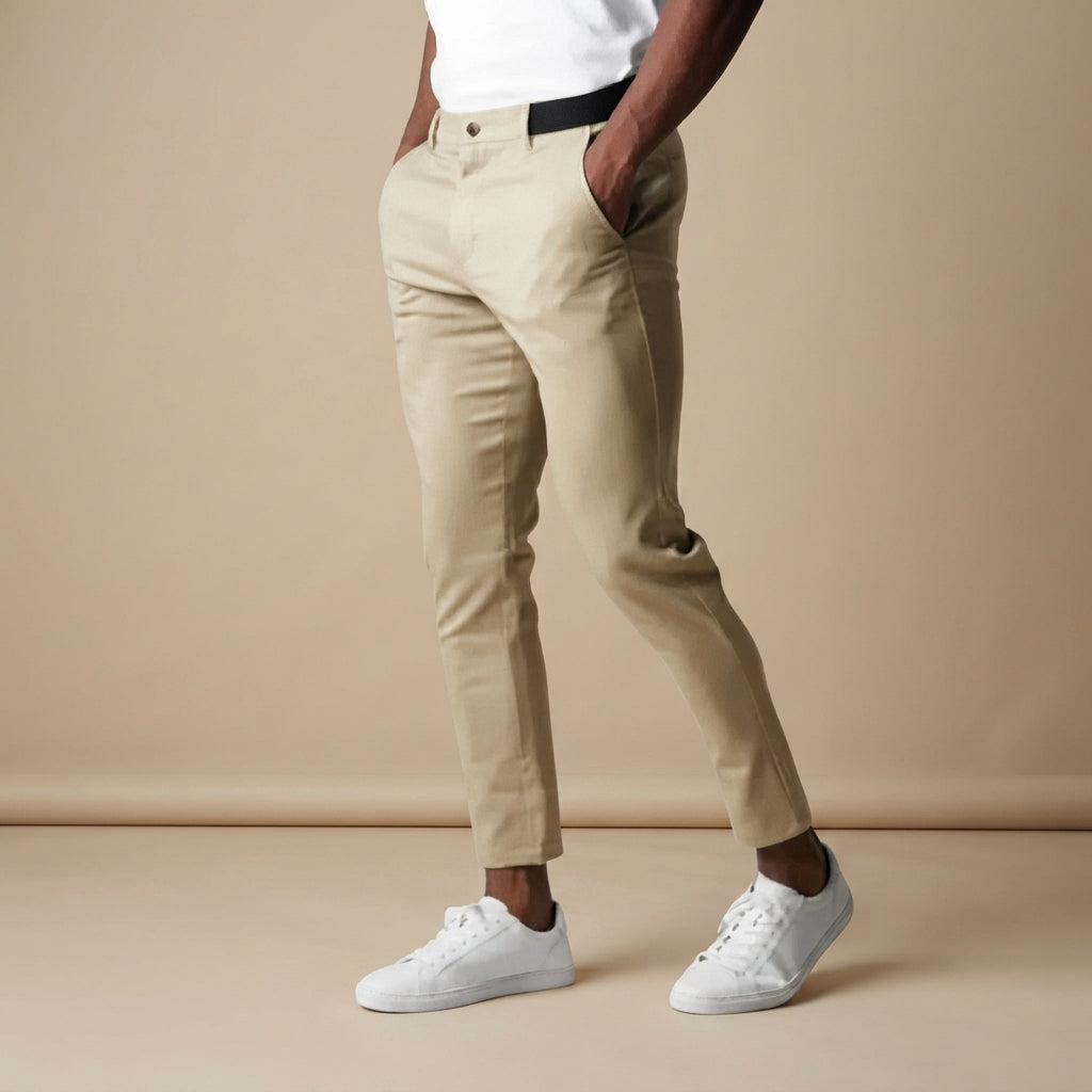 Benyamin - Pantalones Casuales de Corte Ajustado