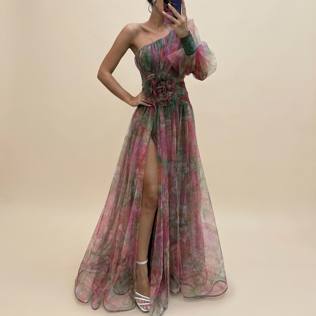 Dianna - Encantador Vestido Maxi de Tul