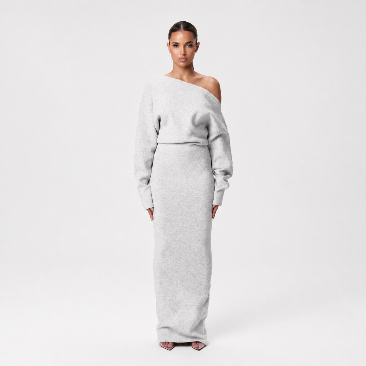 Tahlia - Vestido Maxi de Un Solo Hombro Elegante