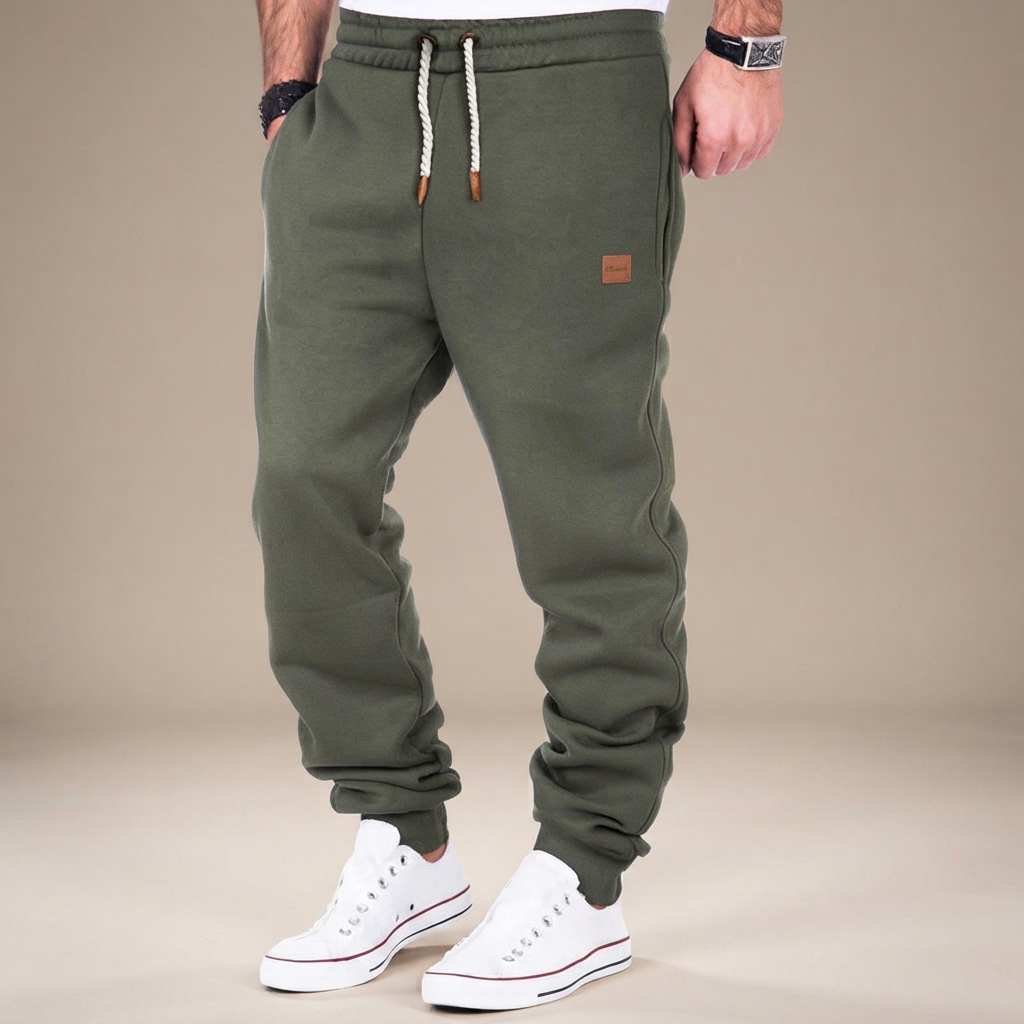 Devin - Pantalones con Cintura Ajustable y Cordón