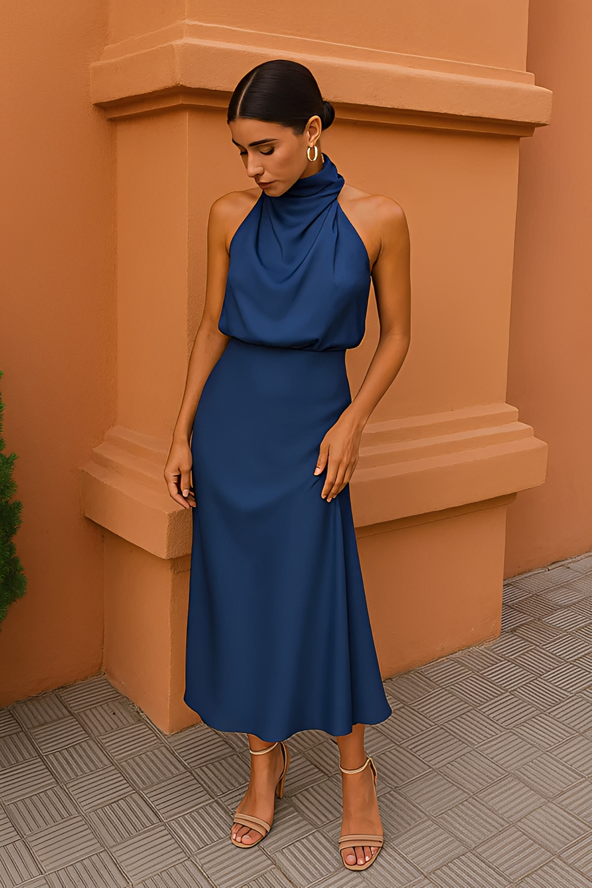 Selina - Vestido Sofisticado sin Mangas