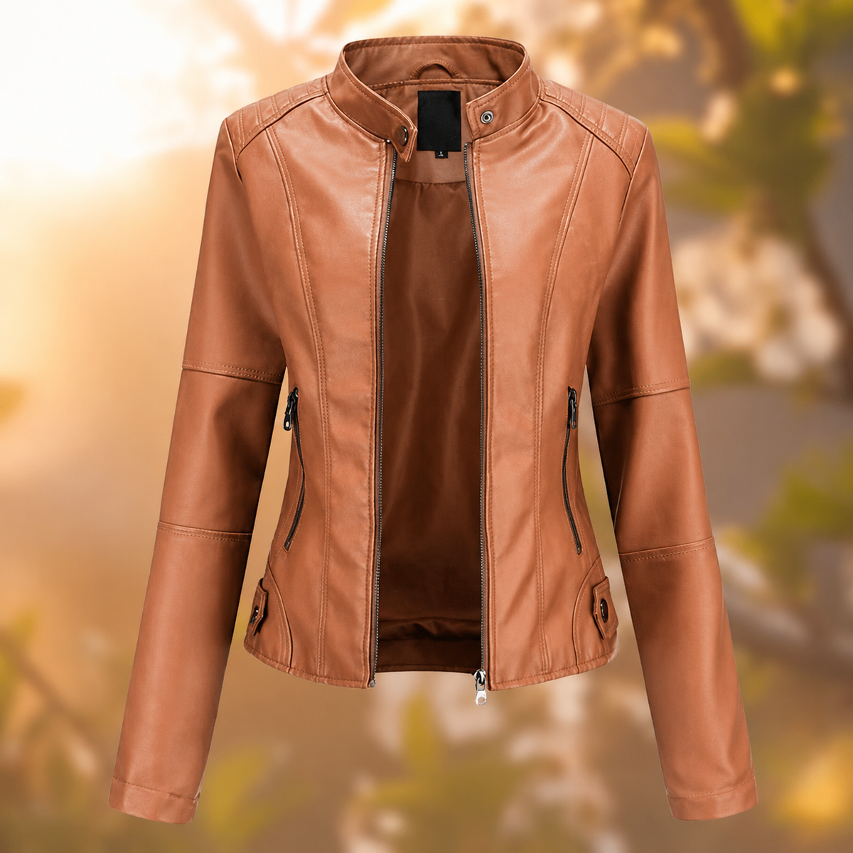 Fayth - Chaqueta con Cremallera Sofisticada