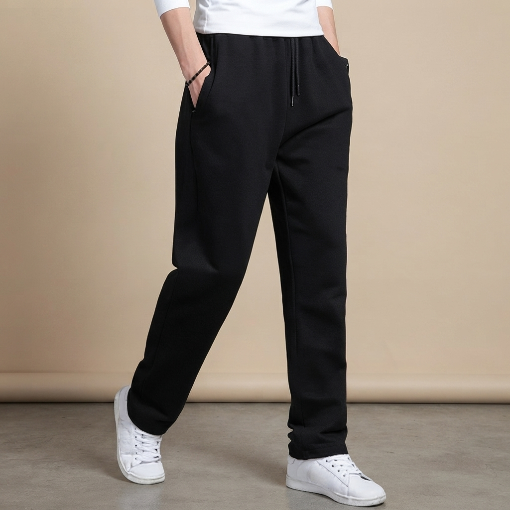 Aldrine - Pantalones Casuales de Corte Suelto